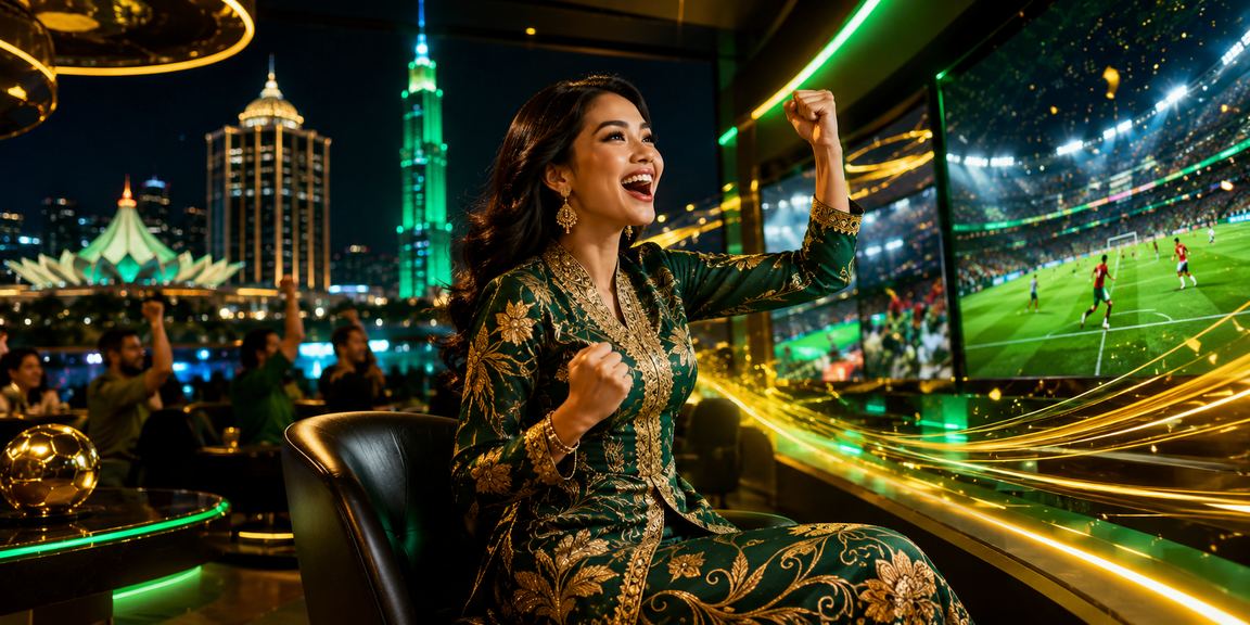 Pemain dari Seremban menggunakan platform 54200 dengan corak batik tempatan